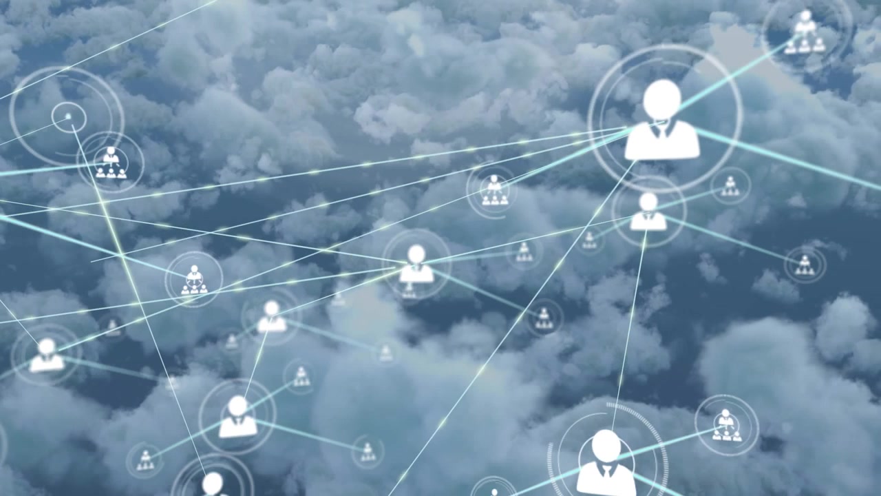 Connessioni di rete digitali sopra le nuvole