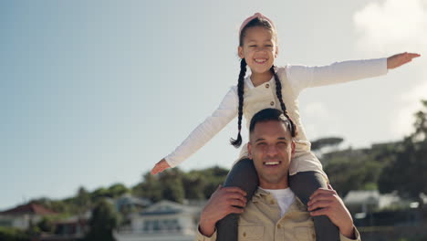 Beach,-plane-and-father-piggyback-child