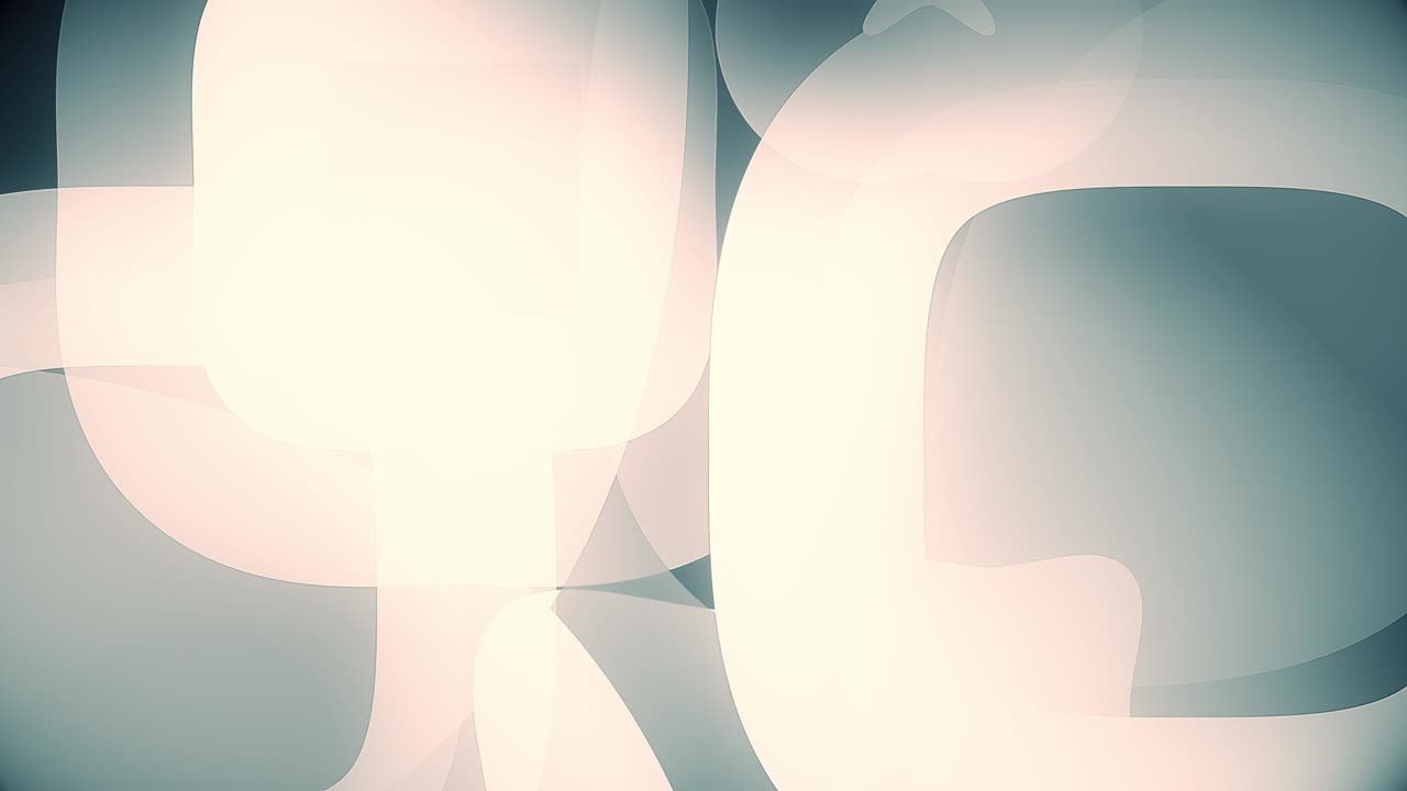 톤화 된 기하학적 모양의 느린 움직임