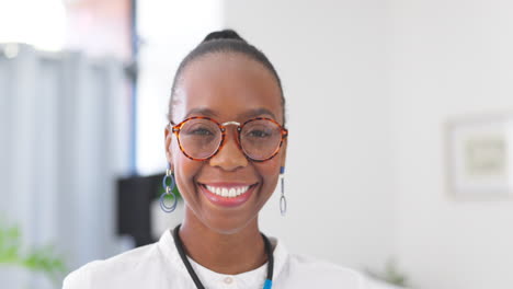 Business,-laughing-and-face-of-black-woman