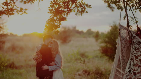 Joyful-Couple-Walking-And-Smiling-Outdoors-In-Summer-9