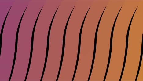 diseño gráfico de fondo rayado ondas en movimiento. animación. abstracción de colorido fondo rayado ondulado en movimiento