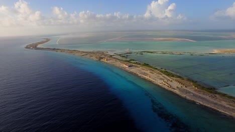 the monuments and slave huts of bonaire