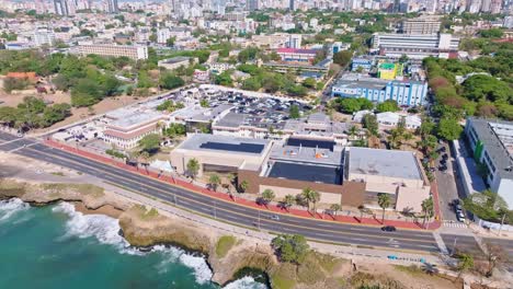 ministry of foreign affairs, george washington avenue in santo domingo, dominican republic