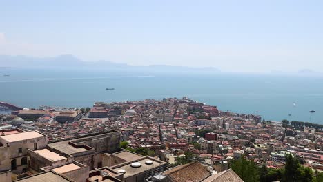 scenic overlook of naples and the sea