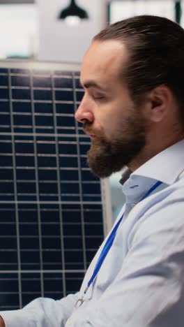rd department researcher using machine learning tech to study solar green energy