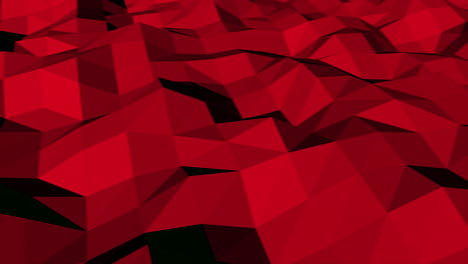 abstract and dark red low poly shapes pattern 1