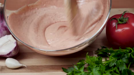 mezcla de salsa a base de tomate