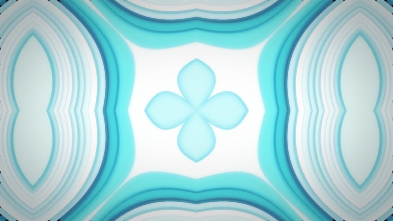 tonos de azul y blanco de un caleidoscopio