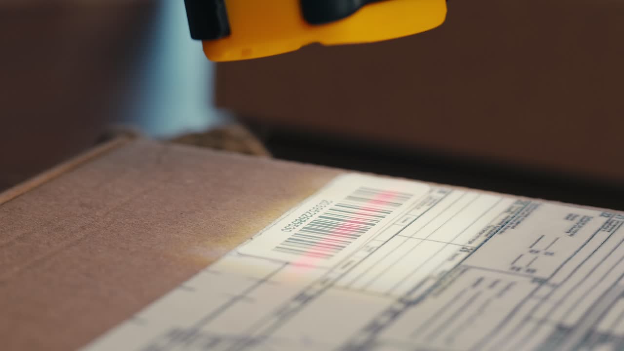 E-commerce storage shop, woman packing goods and clothes for second hand delivery market, dedicated Packaging and Shipping Workspace with Supplies and Technology for efficiency, online sales.