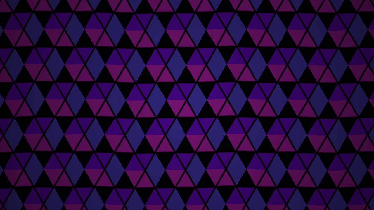 Abstract Geometric Pattern Morphing Between Curved and Triangular Shapes
