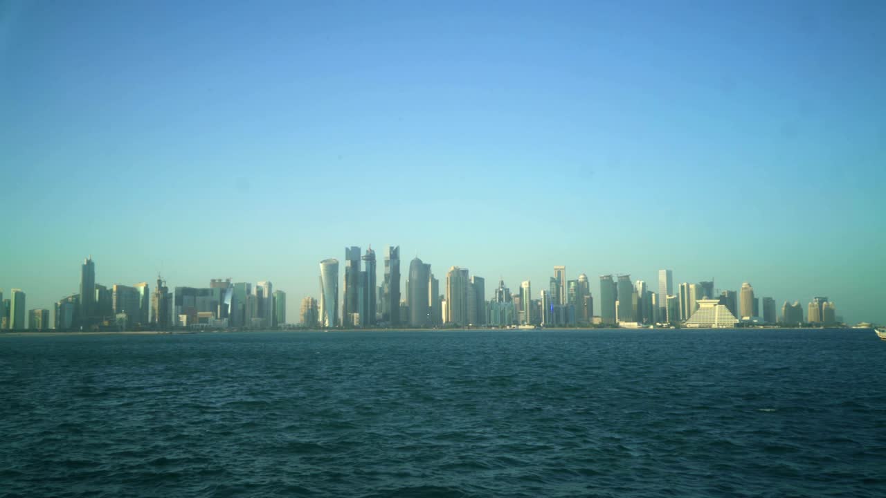 Forretningssenteret i Doha, Qatar.