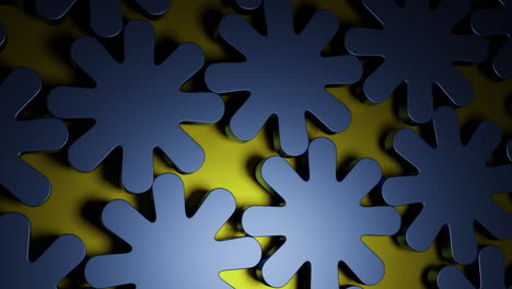 abstract 3d gears background