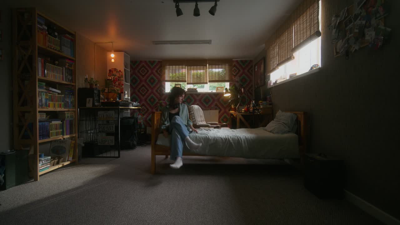 el dormitorio de una adolescente.