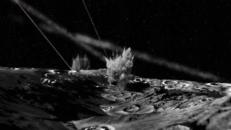asteroid impact on the moon