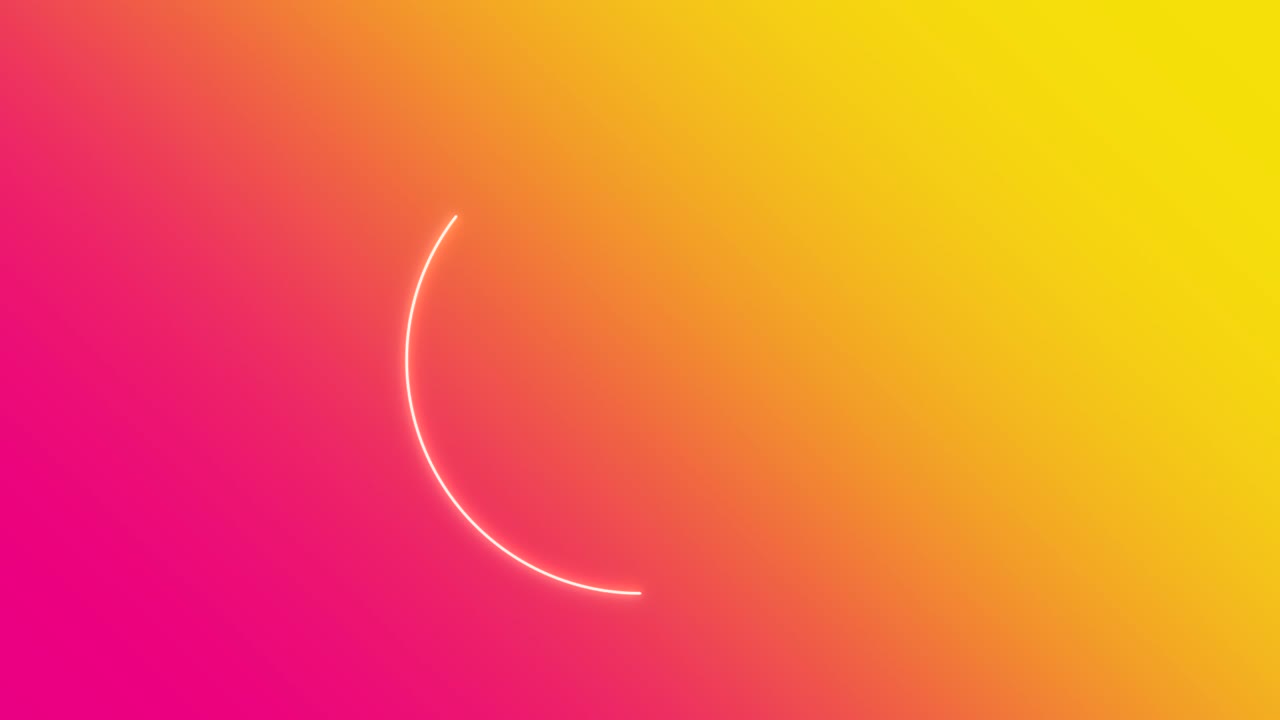 círculo geométrico dorado en el patrón de gradiente