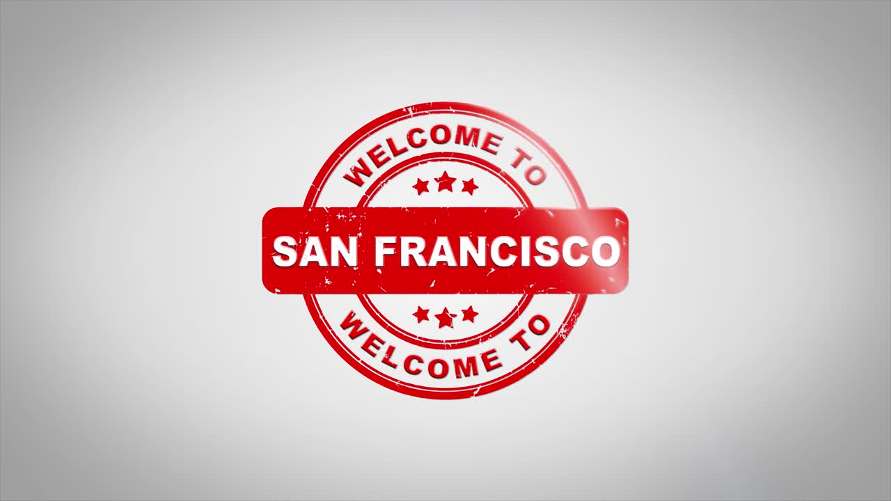 Welcome to San Francisco Stamp