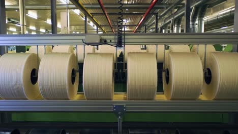 fábrica de producción de hilo de algodón
