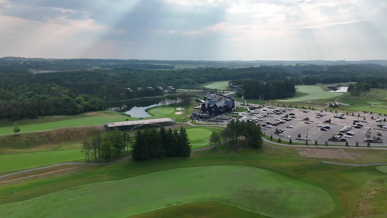 Serene golf course view at TPC Toronto in Caledon, Canada, peaceful scene