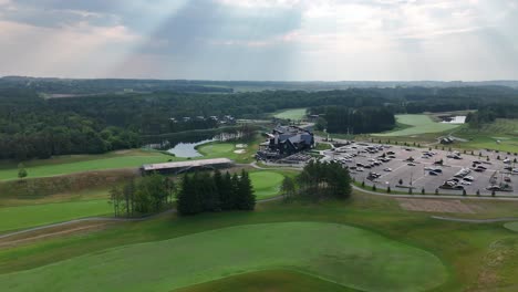 serene golf course view at tpc toronto in caledon, canada, peaceful scene