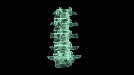 pantalla frontal futurista elemento de movimiento escaneo holográfico biomédico virtual del cuerpo humano examen neurológico, esqueleto axial, columna vertebral, adn y diagnóstico cardíaco para visualización de fondo