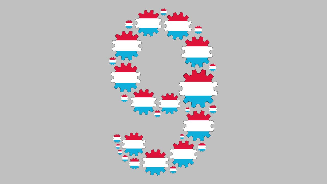 la hamburguesa de luxemburgo número nueve.