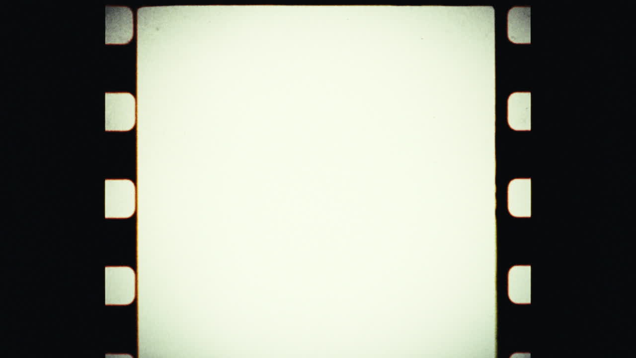 marco de película en blanco