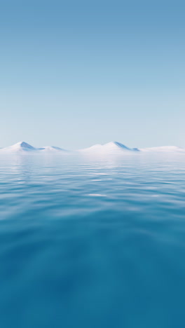 lake and water surface background, 3d rendering.