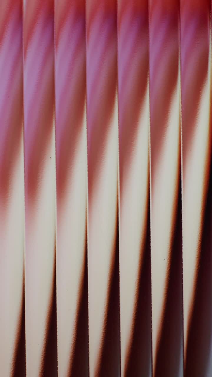 Abstract Pattern of Red and White Vertical Lines