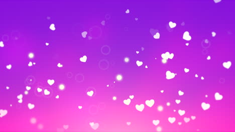 valentines day shiny background animation romantic heart 60