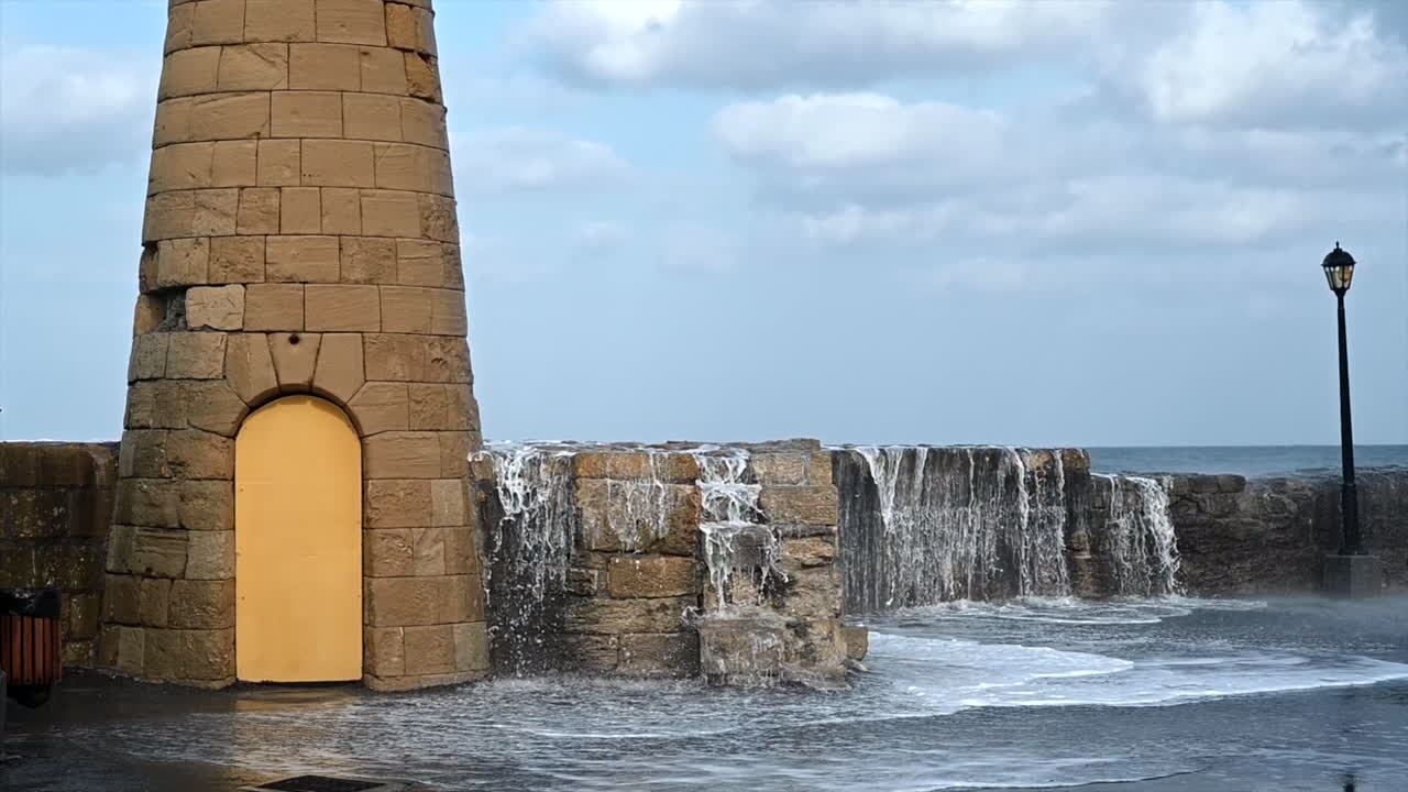 The Girne Historic Lighthouse in Kyrenia, Cyprus