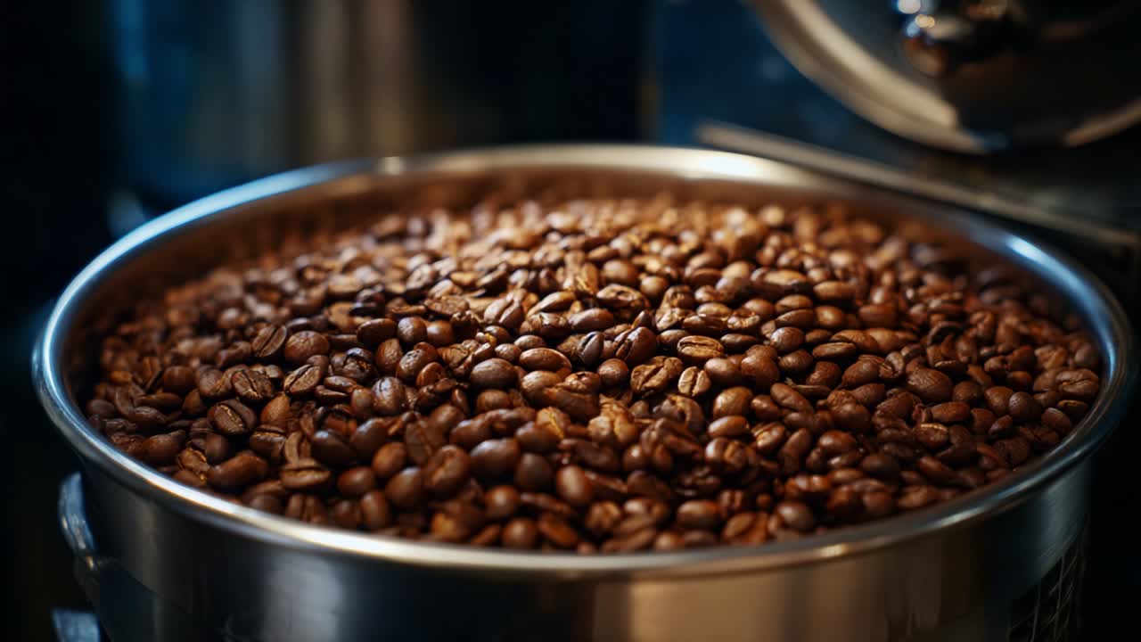 granos de café tostados