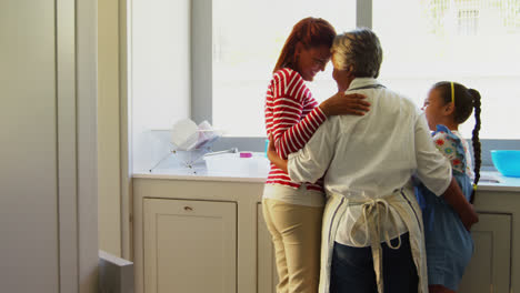 Happy-family-having-fun-in-kitchen-4k