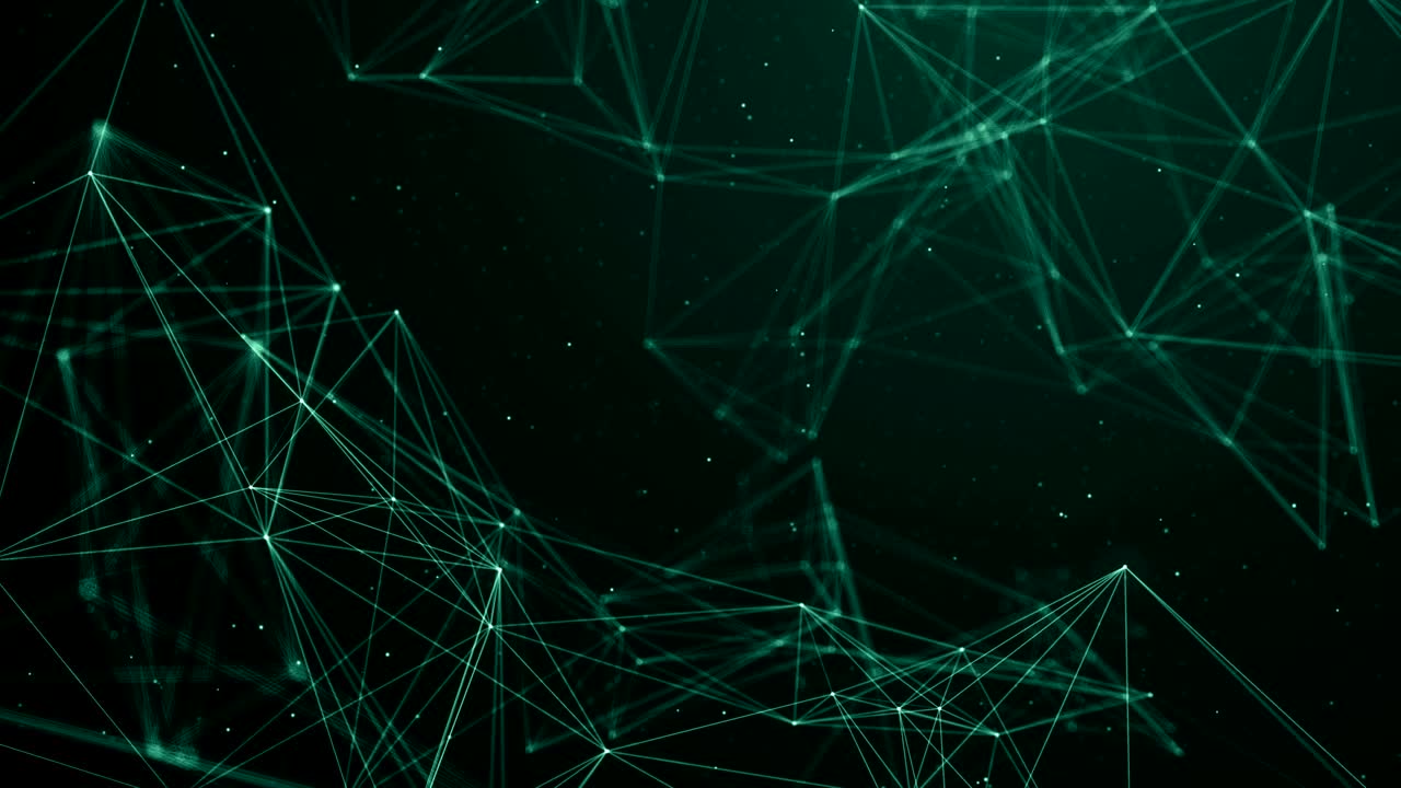 Plexus abstract network titles technology science background loop