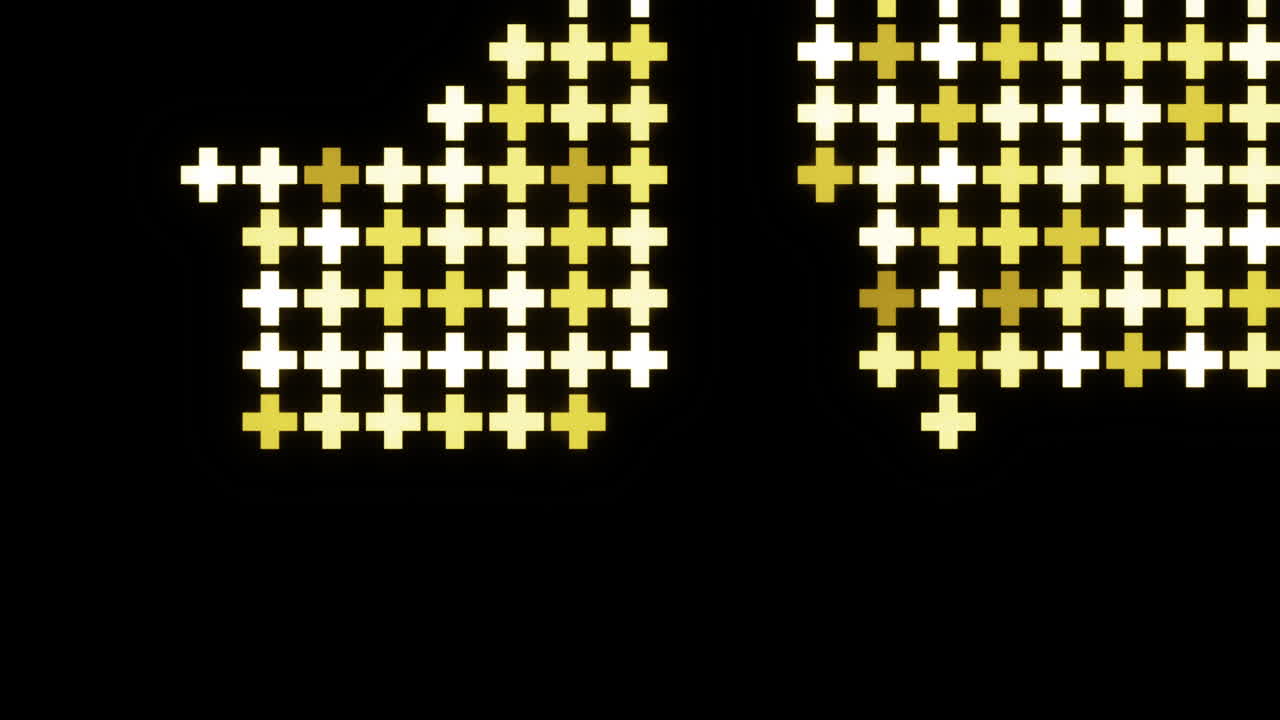 золотой знак плюс