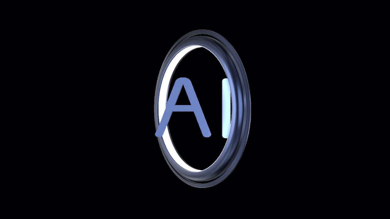 elemento de bucle de inteligencia artificial ai con alfa b