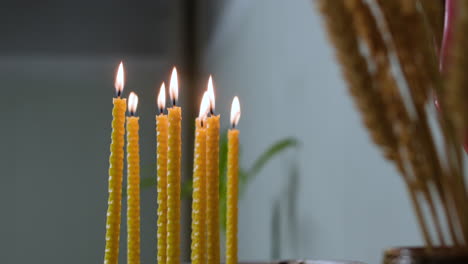 Candles-in-the-church