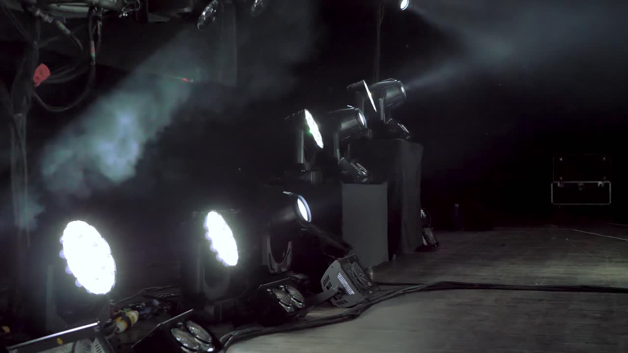 Stage Lighting Setup and Equipment