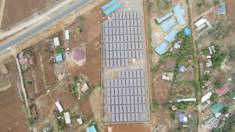 solar power plant in rural africa- kenya