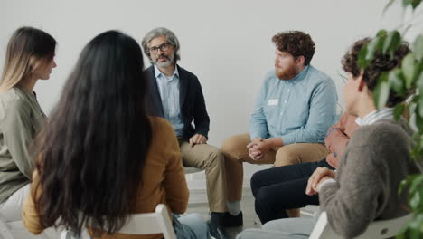 reunión del grupo de apoyo