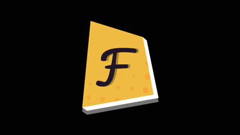 letter f graphic design