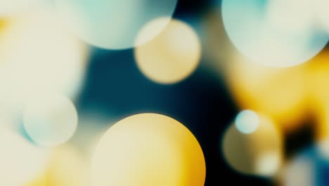 bokeh colorido