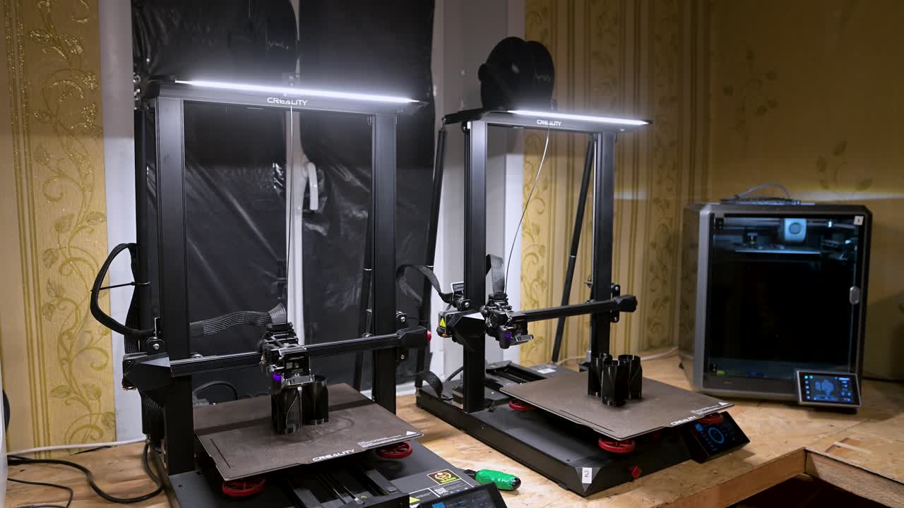 3D printers fabricate drone rocket wings, showcasing how cutting-edge, cost-effective technology in Ukraine is redefining armed conflict with rapidly deployable and expendable unmanned vehicles.