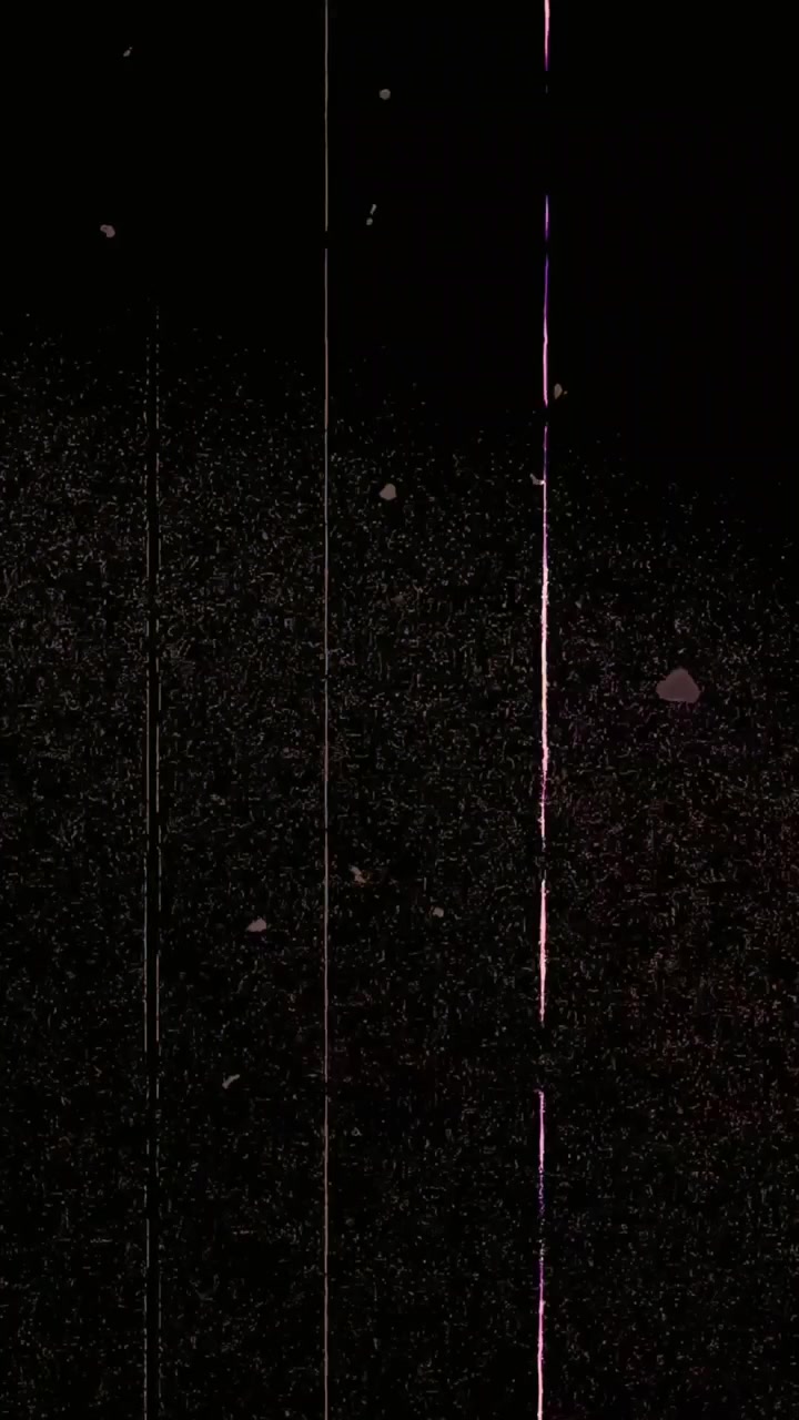Abstract Colorful Glitch and Old Film Scratches Overlay