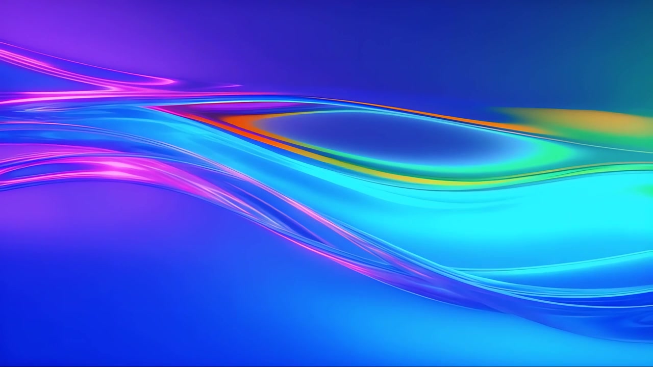 Abstract Fluid Motion Background 4K