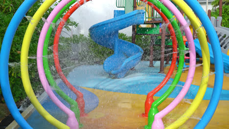 parque acuático infantil o infantil