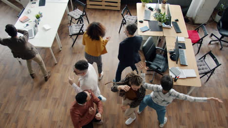 happy office dance