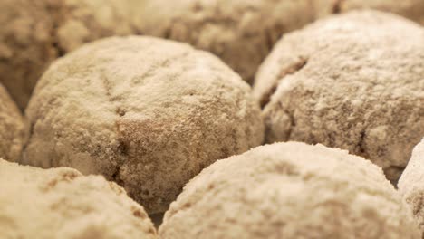 galletas caseras de primer plano