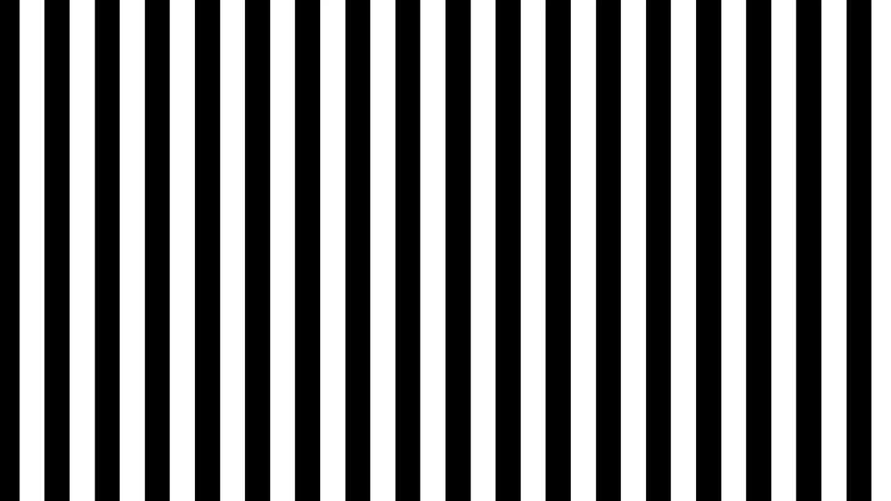 갇힌 감옥 블랙 화이트 라인 애니메이션