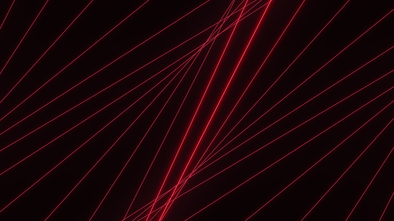 네온 레드 라인 패턴